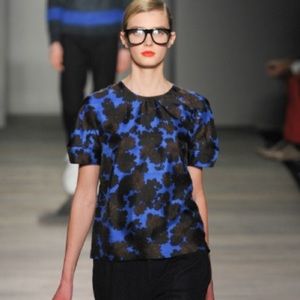 Marc by Marc Jacobs class floral blouse XS